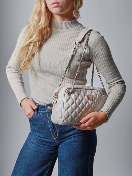 Schoudertas Giully Guess Beige giully QG967308 ander zicht 1